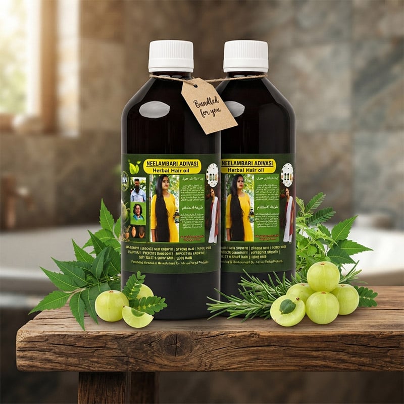 108 Herb 3-in-1 Mixed Oil Duo — 2 × 500 ml