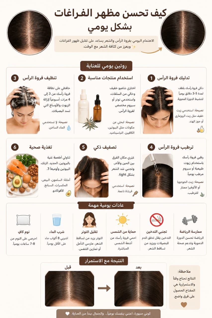 كيف تحسن مظهر الفراغات بشكل يومي