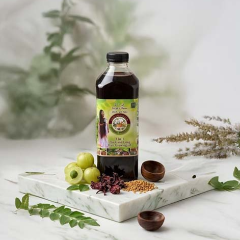 South Indian 3-in-1 Hair Oil Duo — 2 × 1 L — Photo 4