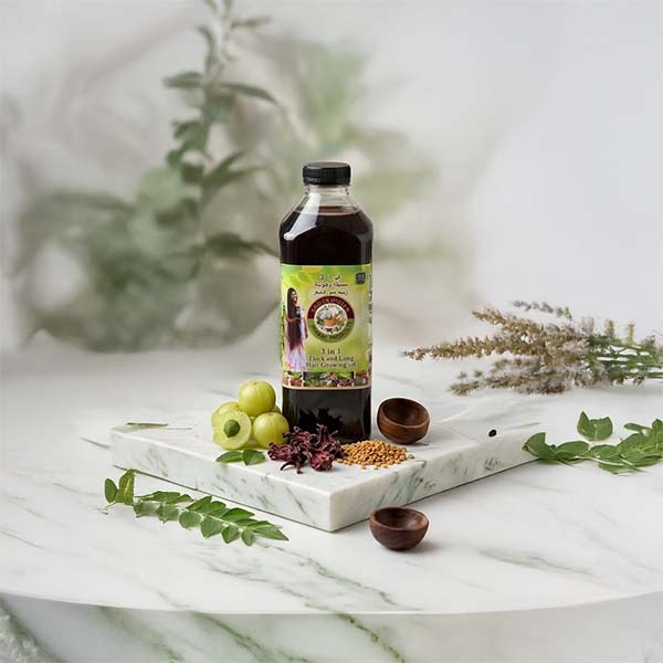 South Indian 3-in-1 Hair Oil Duo — 2 × 1 L — Photo 6