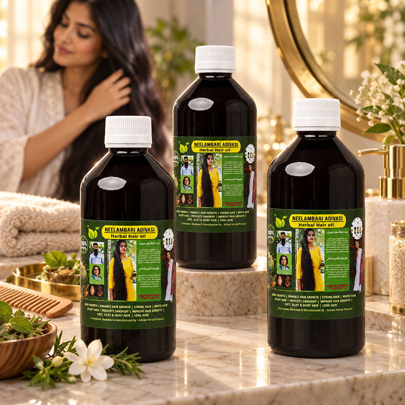 108 Herb Hair Oil Bundle — 3 × 250 ml — Photo 2