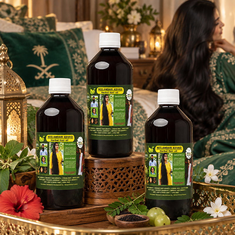 108 Herb Hair Oil Bundle — 3 × 250 ml — Photo 3