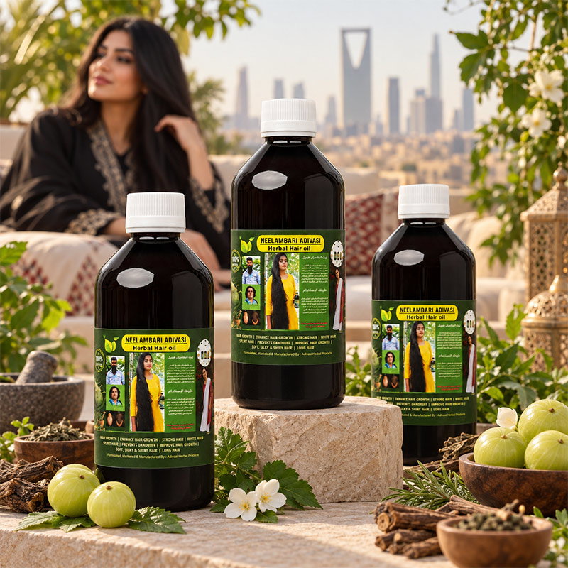 108 Herb Hair Oil Bundle — 3 × 250 ml — Photo 4